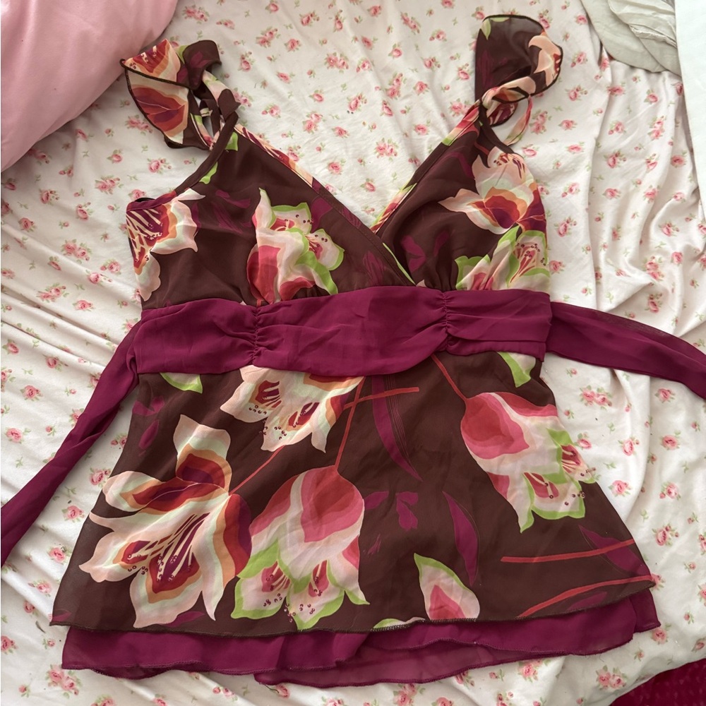 My Michelle flower blouse
